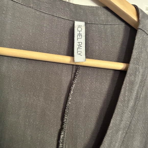 Rachel Pally Troy Jumpsuit Linen Gray - Picture 3 of 4